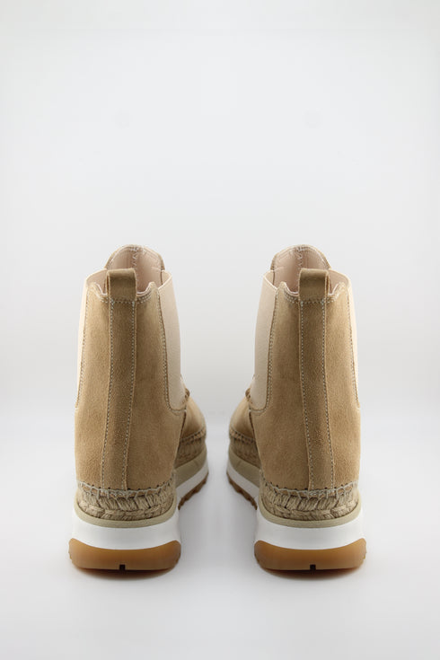 Gaimo Suede Chelsea Boot with Espadrille Sole